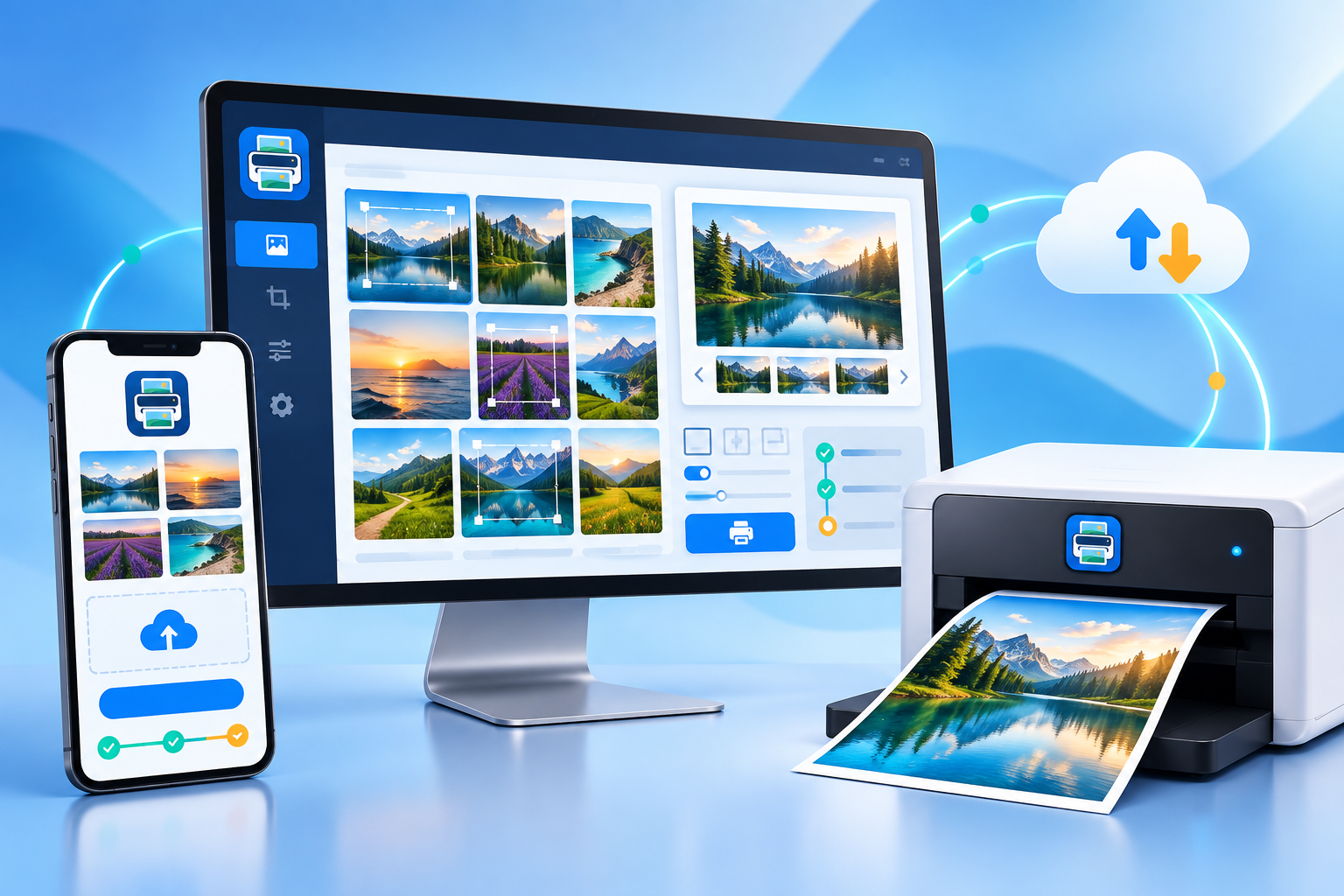 Программа BermudaPrint.Tech, онлайн-заказ фотографий и фотопринтер